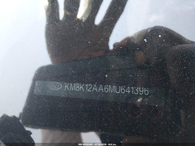 Aukcja sprzedaży 2021 Hyundai Kona Se, vin: KM8K12AA6MU641396, numer aukcji: 45763367