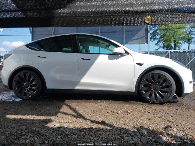 Продаж на аукціоні авто 2025 Tesla Model Y Performance Dual Motor All-wheel Drive, vin: 7SAYGDEFXSA356138, номер лоту: 45763408