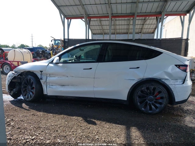 Продаж на аукціоні авто 2025 Tesla Model Y Performance Dual Motor All-wheel Drive, vin: 7SAYGDEFXSA356138, номер лоту: 45763408