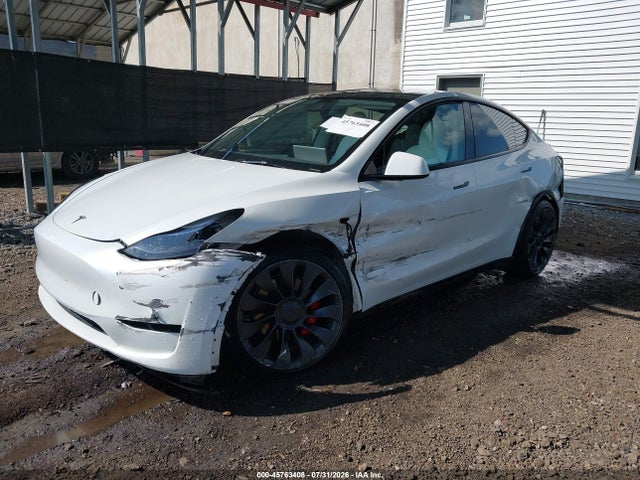 Продаж на аукціоні авто 2025 Tesla Model Y Performance Dual Motor All-wheel Drive, vin: 7SAYGDEFXSA356138, номер лоту: 45763408