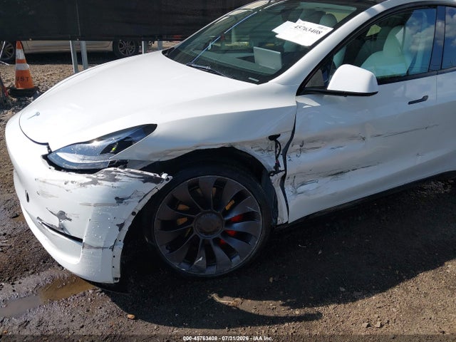 Продаж на аукціоні авто 2025 Tesla Model Y Performance Dual Motor All-wheel Drive, vin: 7SAYGDEFXSA356138, номер лоту: 45763408