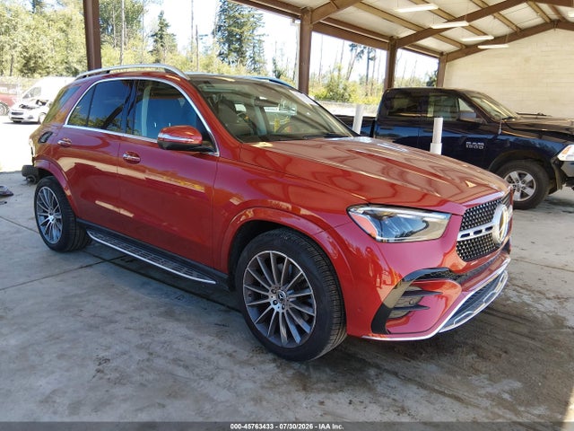 Продаж на аукціоні авто 2024 Mercedes-benz Gle 450 4matic, vin: 4JGFB5KE2RB133298, номер лоту: 45763433