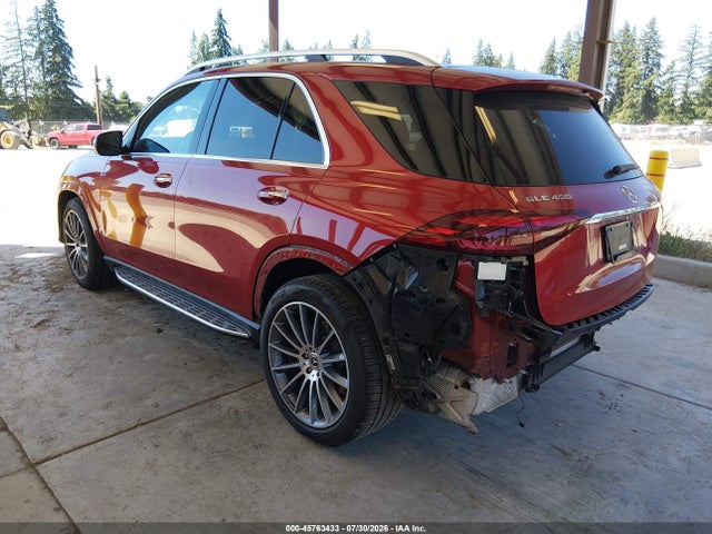 Продаж на аукціоні авто 2024 Mercedes-benz Gle 450 4matic, vin: 4JGFB5KE2RB133298, номер лоту: 45763433