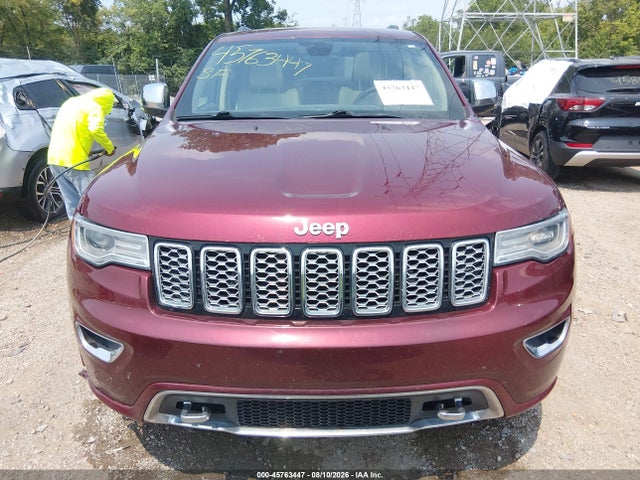Продаж на аукціоні авто 2018 Jeep Grand Cherokee Overland 4x4, vin: 1C4RJFCG0JC108134, номер лоту: 45763447