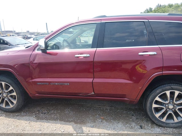 Продаж на аукціоні авто 2018 Jeep Grand Cherokee Overland 4x4, vin: 1C4RJFCG0JC108134, номер лоту: 45763447