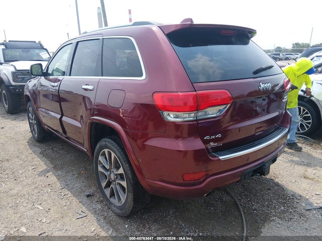 Продаж на аукціоні авто 2018 Jeep Grand Cherokee Overland 4x4, vin: 1C4RJFCG0JC108134, номер лоту: 45763447
