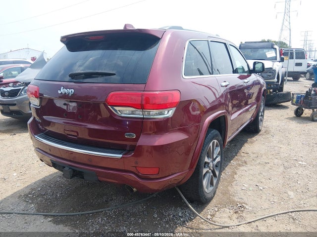 Продаж на аукціоні авто 2018 Jeep Grand Cherokee Overland 4x4, vin: 1C4RJFCG0JC108134, номер лоту: 45763447