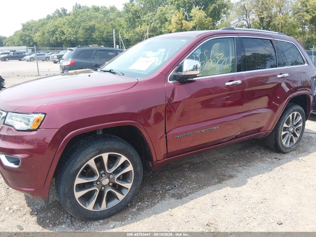 Продаж на аукціоні авто 2018 Jeep Grand Cherokee Overland 4x4, vin: 1C4RJFCG0JC108134, номер лоту: 45763447