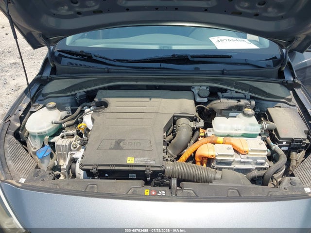 45763458 :رقم المزاد ، KMHC65LC6JU099928 vin ، 2018 Hyundai Ioniq Hybrid Blue مزاد بيع