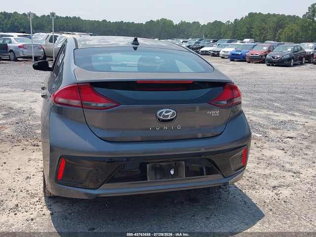 45763458 :رقم المزاد ، KMHC65LC6JU099928 vin ، 2018 Hyundai Ioniq Hybrid Blue مزاد بيع