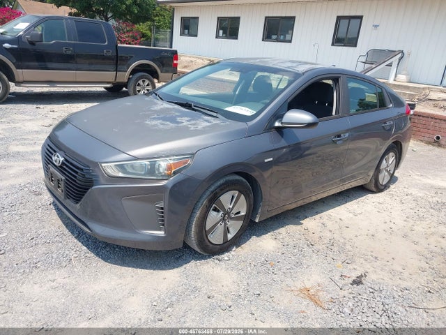 45763458 :رقم المزاد ، KMHC65LC6JU099928 vin ، 2018 Hyundai Ioniq Hybrid Blue مزاد بيع