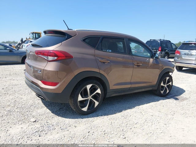 2016 Hyundai Tucson Sport მანქანა იყიდება აუქციონზე, vin: KM8J3CA28GU075525, აუქციონის ნომერი: 45763548