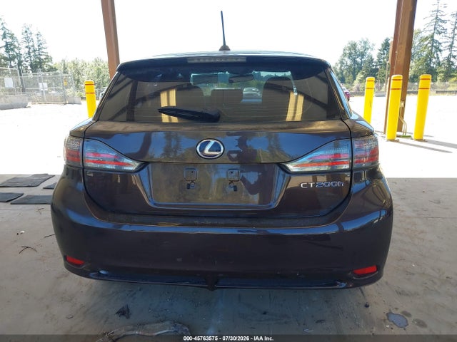 45763575 :رقم المزاد ، JTHKD5BH7B2003707 vin ، 2011 Lexus Ct 200h Premium مزاد بيع