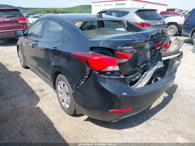 Продажа на аукционе авто 2016 Hyundai Elantra Se, vin: KMHDH4AE2GU545434, номер лота: 45763613