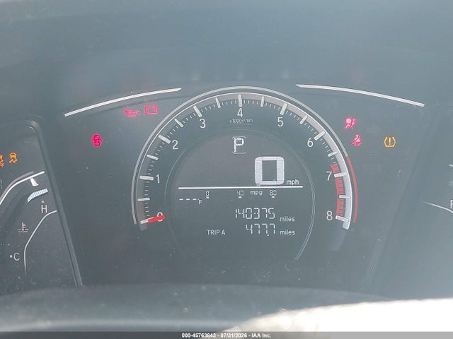 Aukcja sprzedaży 2018 Honda Civic Lx, vin: 2HGFC2F53JH562523, numer aukcji: 45763643