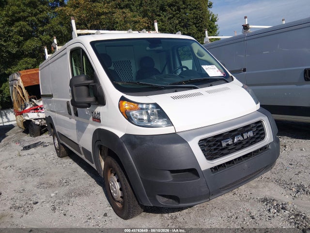 45763649 :رقم المزاد ، 3C6MRVWG0ME539120 vin ، 2021 Ram Promaster 3500 Low Roof 136 Wb مزاد بيع