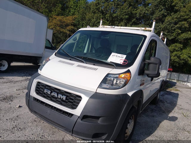 2021 Ram Promaster 3500 Low Roof 136 Wb მანქანა იყიდება აუქციონზე, vin: 3C6MRVWG0ME539120, აუქციონის ნომერი: 45763649