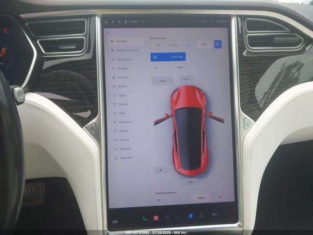 Продаж на аукціоні авто 2017 Tesla Model S 60/75, vin: 5YJSA1E11HF225358, номер лоту: 45763668