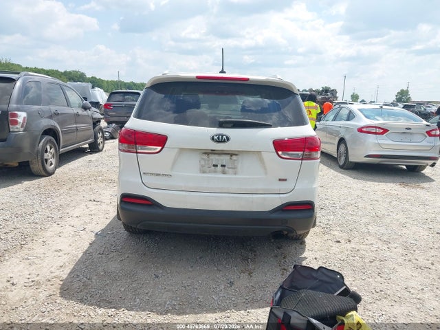 45763669 :رقم المزاد ، 5XYPGDA37GG108789 vin ، 2016 Kia Sorento 2.4l Lx مزاد بيع