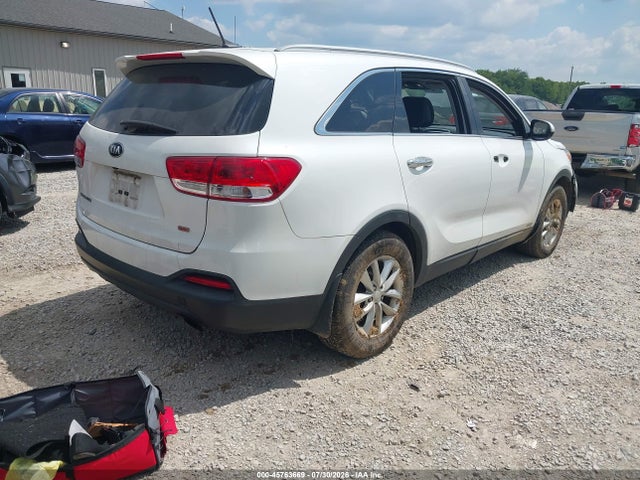 45763669 :رقم المزاد ، 5XYPGDA37GG108789 vin ، 2016 Kia Sorento 2.4l Lx مزاد بيع