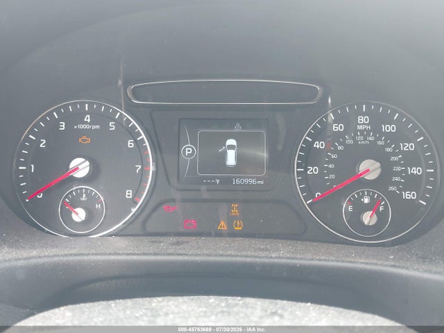 45763669 :رقم المزاد ، 5XYPGDA37GG108789 vin ، 2016 Kia Sorento 2.4l Lx مزاد بيع
