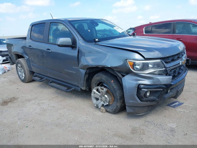 Продажа на аукционе авто 2021 Chevrolet Colorado 2wd  Short Box Lt, vin: 1GCGSCEN0M1223248, номер лота: 45763687