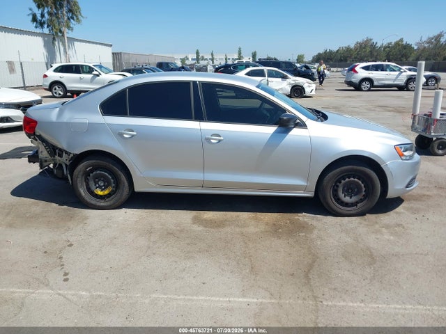 2012 Volkswagen Jetta 2.0l S მანქანა იყიდება აუქციონზე, vin: 3VW2K7AJXCM305023, აუქციონის ნომერი: 45763721