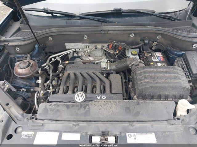 2019 Volkswagen Atlas 3.6l V6 Se W/technology მანქანა იყიდება აუქციონზე, vin: 1V2WR2CA4KC531928, აუქციონის ნომერი: 45763735