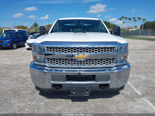 2019 Chevrolet Silverado 2500hd Wt მანქანა იყიდება აუქციონზე, vin: 2GB2CREG0K1204836, აუქციონის ნომერი: 45763835