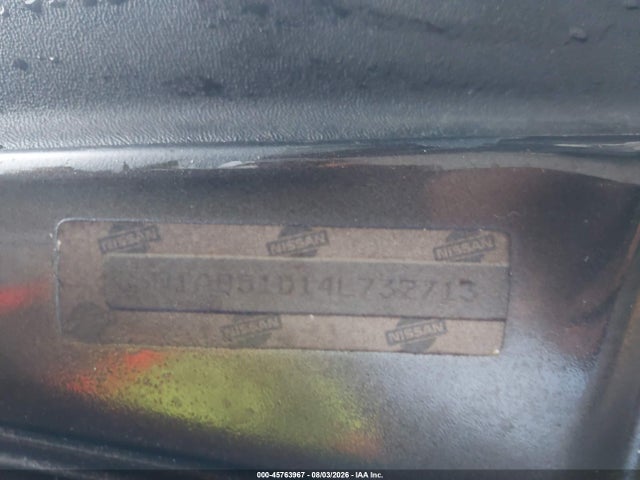 Продаж на аукціоні авто 2004 Nissan Sentra Se-r Spec V, vin: 3N1AB51D14L732713, номер лоту: 45763967