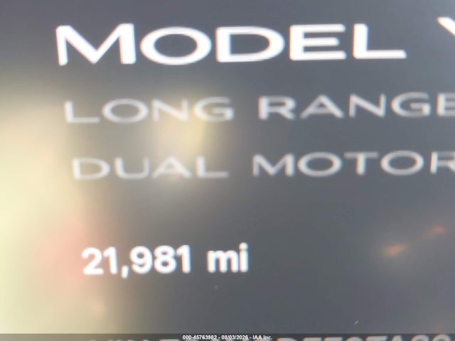 45763982 :رقم المزاد ، 7SAYGDEE9TA396574 vin ، 2026 Tesla Model Y All-wheel Drive/long Range Launch Series/premium All-wheel Drive مزاد بيع