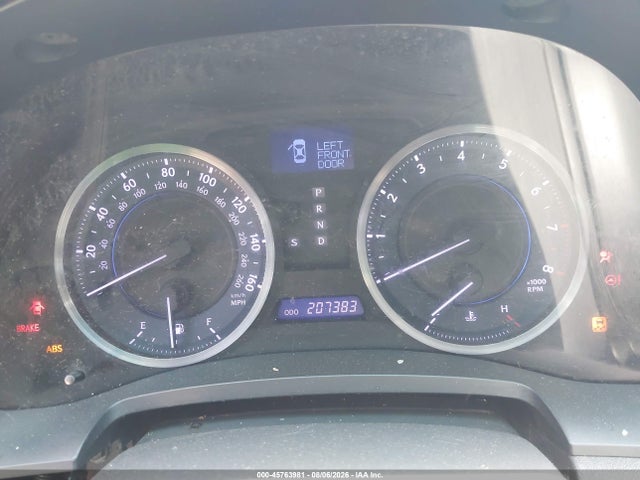 Aukcja sprzedaży 2011 Lexus Is 250, vin: JTHBF5C29B5137993, numer aukcji: 45763981