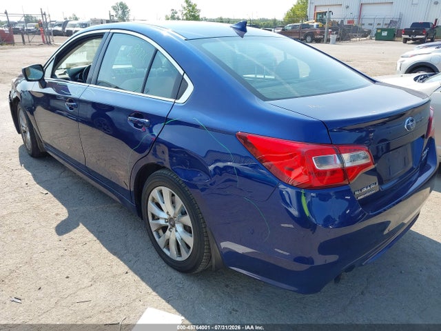 Продажа на аукционе авто 2017 Subaru Legacy 2.5i Premium, vin: 4S3BNAC6XH3025126, номер лота: 45764001