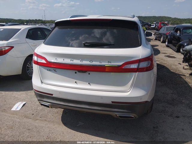 45764010 :رقم المزاد ، 2LMPJ6LR7GBL38822 vin ، 2016 Lincoln Mkx Reserve مزاد بيع