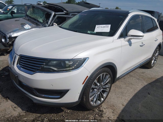 45764010 :رقم المزاد ، 2LMPJ6LR7GBL38822 vin ، 2016 Lincoln Mkx Reserve مزاد بيع