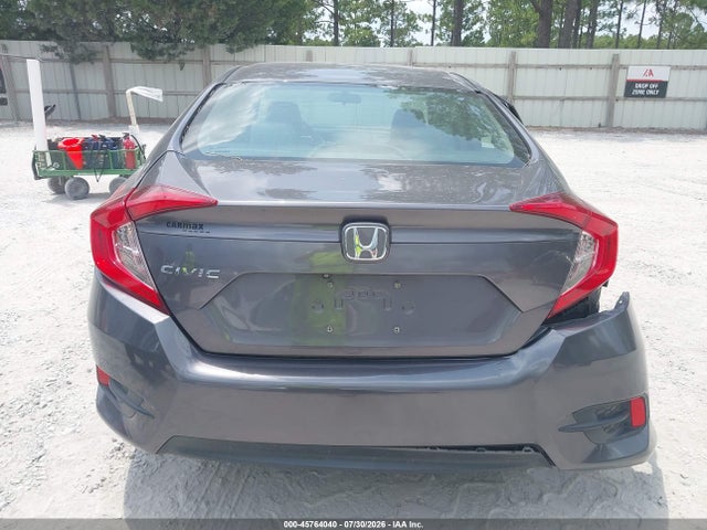 45764040 :رقم المزاد ، 19XFC2F56GE219515 vin ، 2016 Honda Civic Lx مزاد بيع