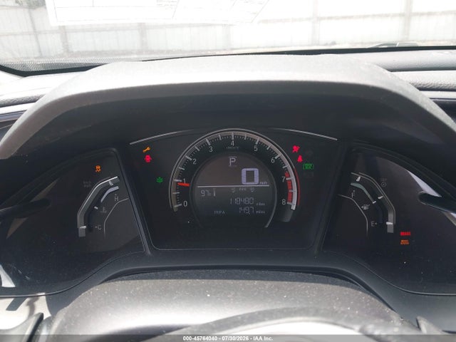 45764040 :رقم المزاد ، 19XFC2F56GE219515 vin ، 2016 Honda Civic Lx مزاد بيع