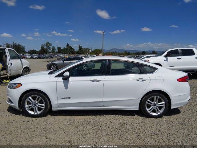 3FA6P0UU4JR271475 Ford Fusion Hybrid S