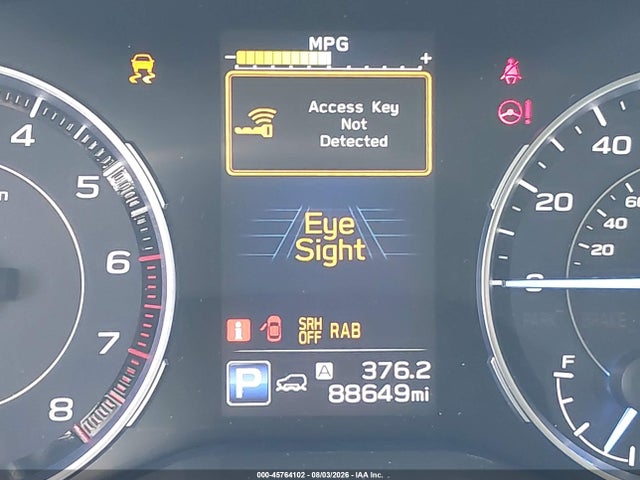 45764102 :رقم المزاد ، 4S4WMAMD5K3401042 vin ، 2019 Subaru Ascent Limited مزاد بيع