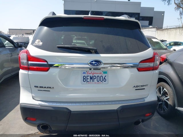 45764102 :رقم المزاد ، 4S4WMAMD5K3401042 vin ، 2019 Subaru Ascent Limited مزاد بيع