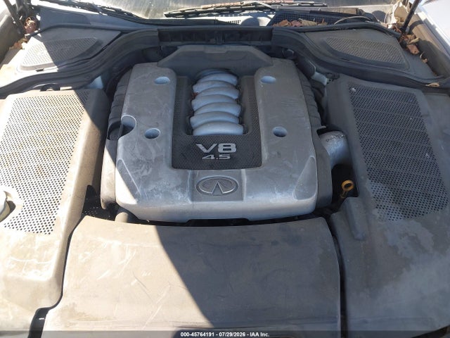 45764191 :رقم المزاد ، JNKBY01E98M500835 vin ، 2008 Infiniti M45 مزاد بيع