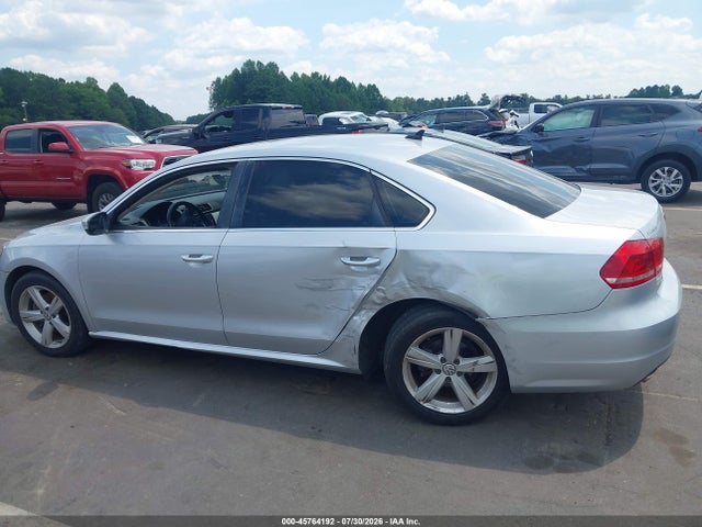 45764192 :رقم المزاد ، 1VWBH7A33DC006041 vin ، 2013 Volkswagen Passat 2.5l Se مزاد بيع