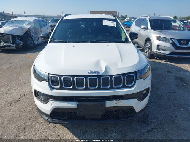 Продаж на аукціоні авто 2022 Jeep Compass Latitude 4x4, vin: 3C4NJDBB0NT155361, номер лоту: 45764201