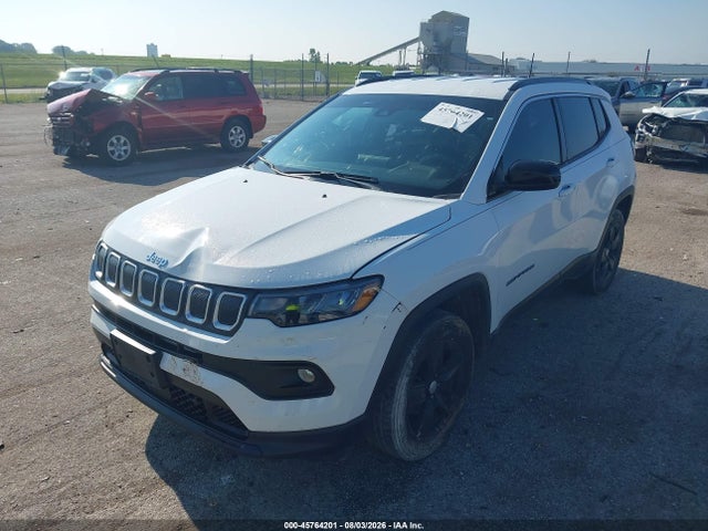 Продаж на аукціоні авто 2022 Jeep Compass Latitude 4x4, vin: 3C4NJDBB0NT155361, номер лоту: 45764201