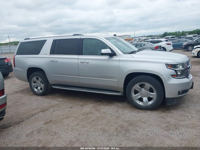 45764260 :رقم المزاد ، 1GNSKKKC7FR215117 vin ، 2015 Chevrolet Suburban Ltz مزاد بيع