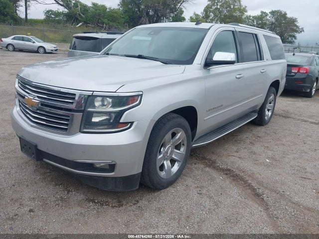 45764260 :رقم المزاد ، 1GNSKKKC7FR215117 vin ، 2015 Chevrolet Suburban Ltz مزاد بيع