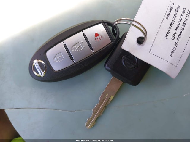 Продажа на аукционе авто 2021 Nissan Frontier Sv 4x4, vin: 1N6ED0EB5MN709095, номер лота: 45764273