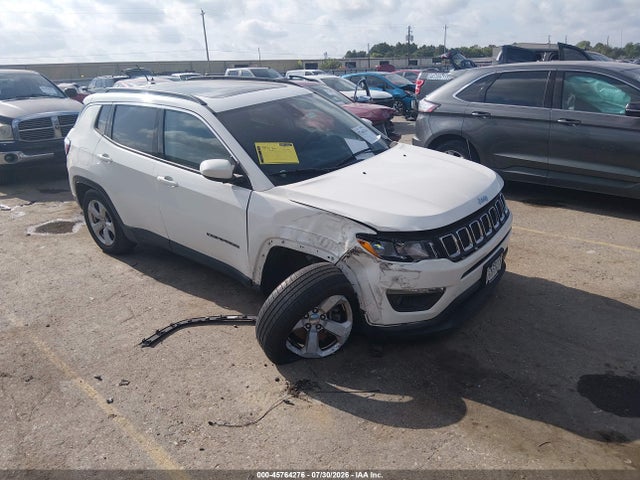 Aukcja sprzedaży 2018 Jeep Compass Latitude 4x4, vin: 3C4NJDBB3JT191555, numer aukcji: 45764276