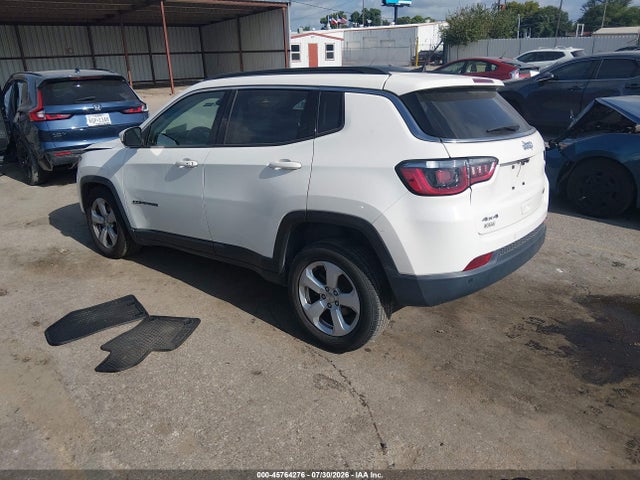 Aukcja sprzedaży 2018 Jeep Compass Latitude 4x4, vin: 3C4NJDBB3JT191555, numer aukcji: 45764276