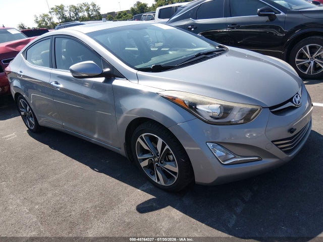 2016 Hyundai Elantra Limited მანქანა იყიდება აუქციონზე, vin: KMHDH4AE6GU523159, აუქციონის ნომერი: 45764327